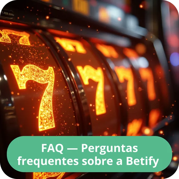 FAQ — Perguntas frequentes sobre a Betify