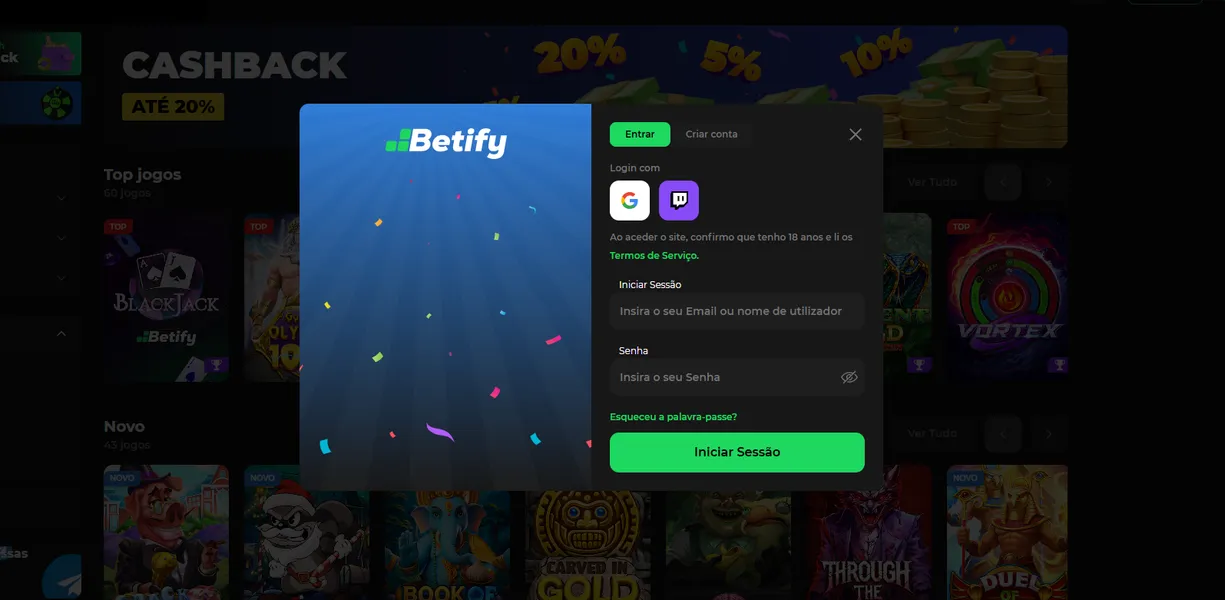 Passo-a-passo: O processo simples de Betify login
